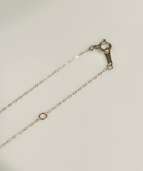 Initial diamond necklace