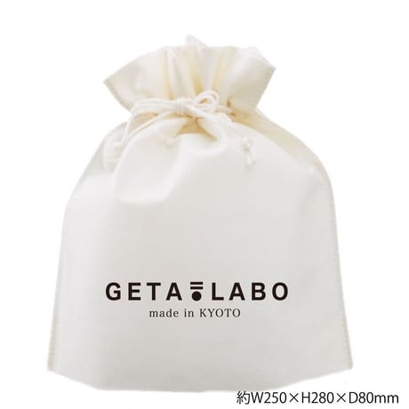 GETA LABO オリジナル巾着（サイズ2種類あり）