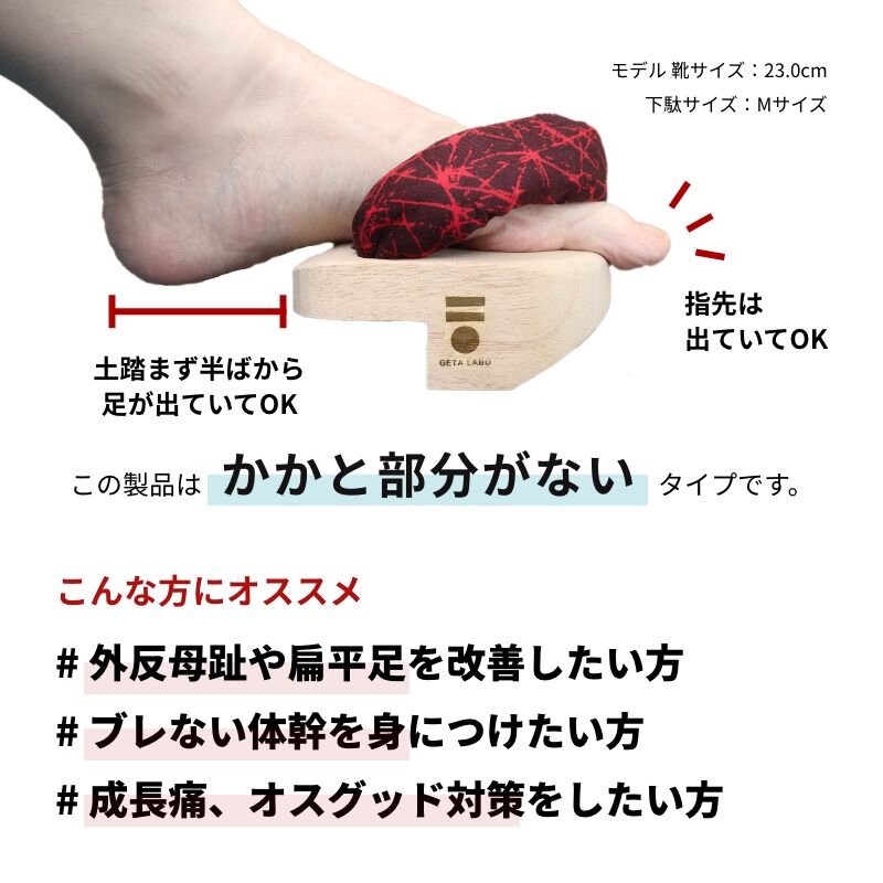 9月下旬以降順次発送開始予定※一本歯下駄GETA LABO【PREMIUM CARE