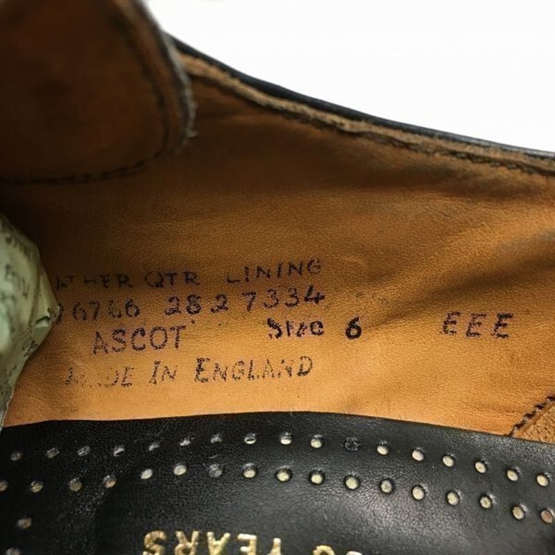試着OK!Loake/ローク イングランド製 ビンテージ プレーントゥ 試着OK!Loake/ローク イングランド製 ビンテージ プレーントゥ