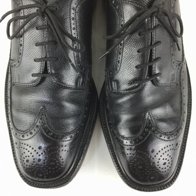 CORDWAINER コードウェイナー ウイングチップ ビジネスシューズ 黒