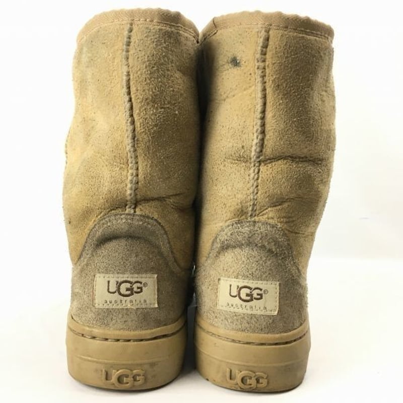 UGG アグ ムートンブーツ サイズW8 25.0 キャメル 茶 管No.Z17 | BAZZ...