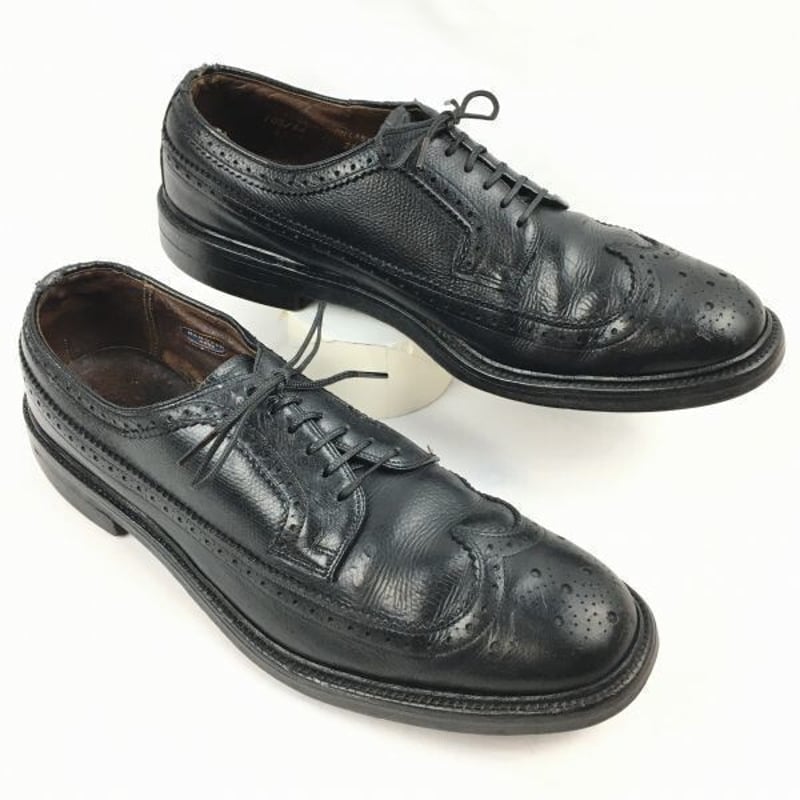 70s USA製 ビンテージ □ HANOVER L.B.sheppard SIGNATURE 本革 レザー 