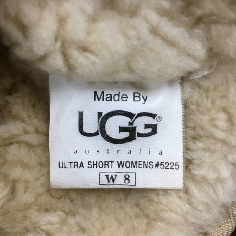 UGG アグ ムートンブーツ サイズW8 25.0 キャメル 茶 管No.Z17 UGG アグ ムートンブーツ サイズW8 25.0 キャメル 茶 管No.Z17