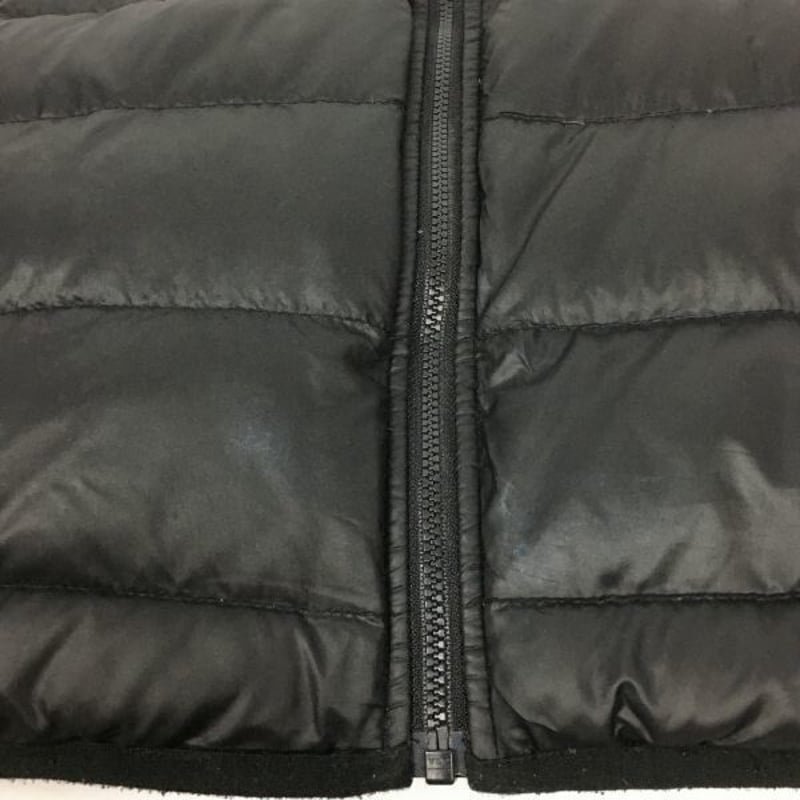 T3646*NIKE*ナイキ*ダウン*ベスト*グレイダック*メンズL*ブラック Nike ブラック ダウンベスト