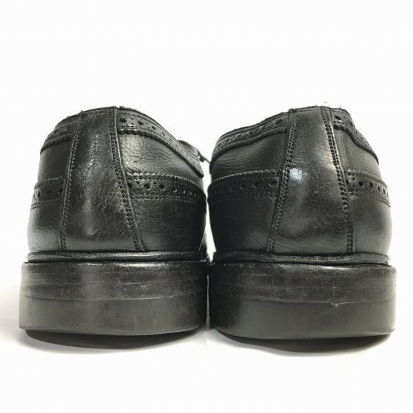 70sヴィンテージフローシャイム ケンムール8.5Eウイングチップ ブラック k-jnd18y24n21y2aa0.jpg