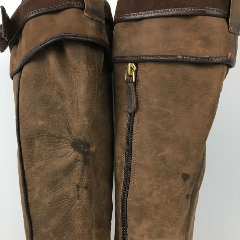 COLE HAAN/コールハーン ロングブーツ/本革 size7 1/2B 24.0-24.5