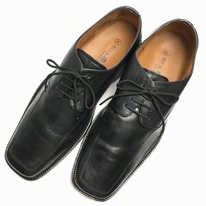 SHIPS黒革靴/定価5万円/使用1回/サイズ41(26.5程度) SHIPS黒革靴/定価5万円/使用1回/サイズ41(26.5程度)