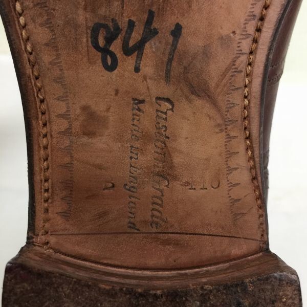 試着交換OK！80s-90s 3都市Vintage/旧チャーチ/ウイングチップ