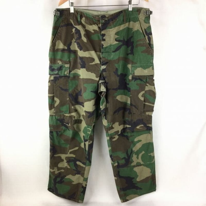 90年製？LAJAS INDUSTRIES/戦闘服/ミリタリーパンツ/L～XL 90年製？LAJAS INDUSTRIES.INC/コンバット/ミリタリーパンツ
