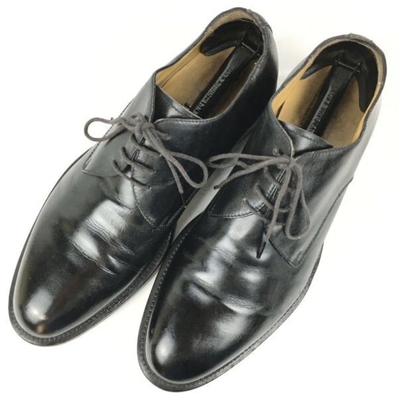 美品Ermenegildo Zegna coutureグレインプレーントゥ茶85 イタリア製 Ermenegildo Zegna/ゼニア サイズ25.5-26.0 プレーン