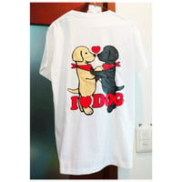 ラブラがらぶらぶ オリジナル Tシャツ 丸首 白Ver