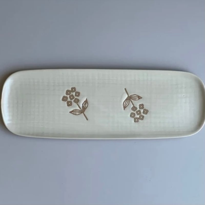 wanohana さんま皿 (白) | 雑貨店moi+