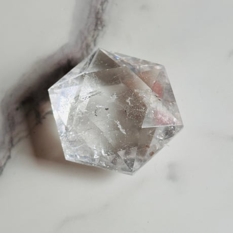 バイーア州産　レムリアン水晶　六芒星