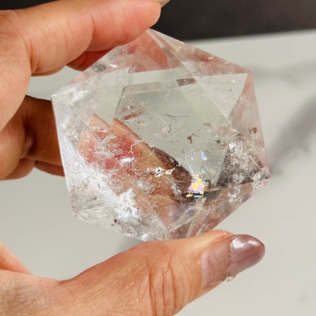バイーア州産　レムリアン水晶　六芒星