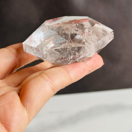 バイーア州産　レムリアン水晶　六芒星