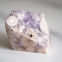 【天使の計らい】チェリーブロッサムアゲート & アメジスト　フリーフォーム