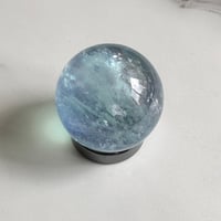 スフィア型　アクアマリン  M-淡