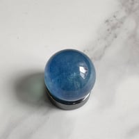 スフィア型　アクアマリン  S-濃