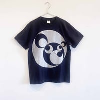 KumaponG T-shirts[15 steps]  navy-silver: size_M