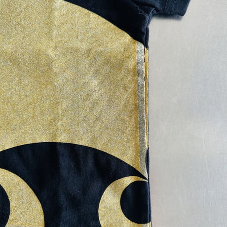KumaponG T-shirts[15 steps] black-gold : size 90