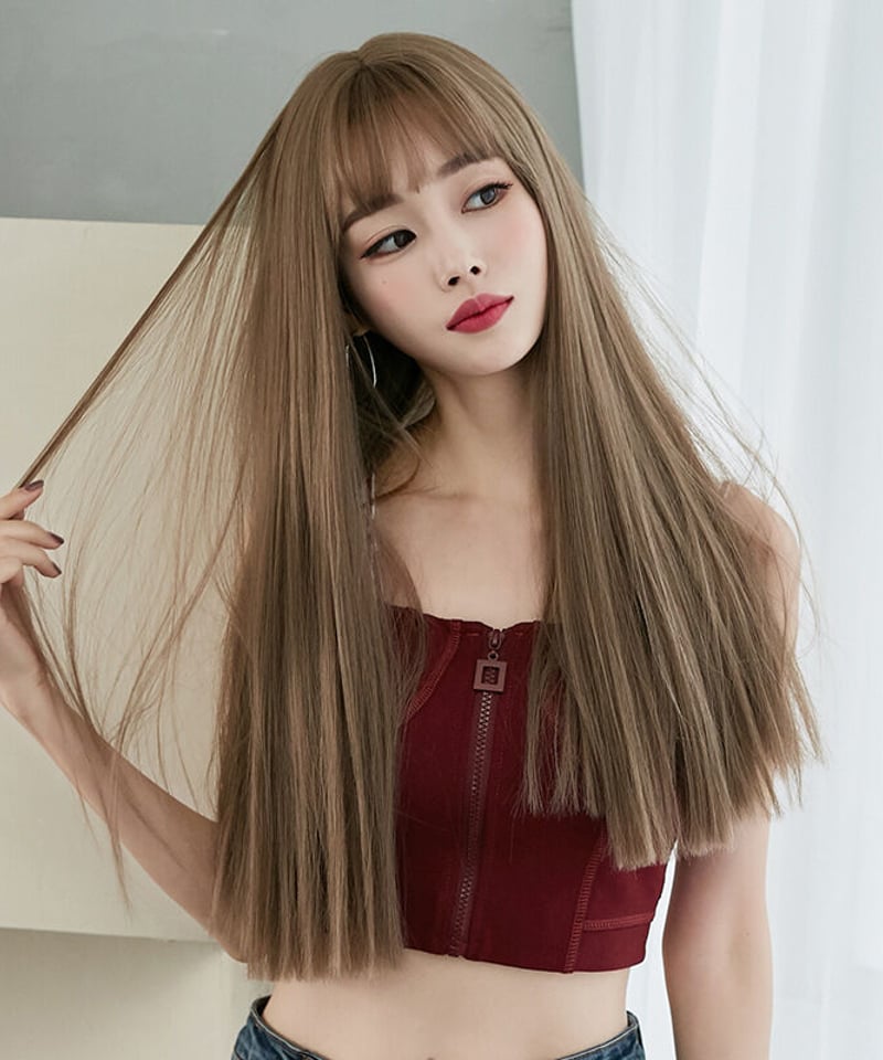ウィッグ ロング フルウィッグ ウイッグ ストレート 自然すぎて誰にも 