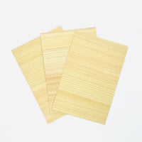 【SDGs商品】割れにくいヒノキのハガキ
