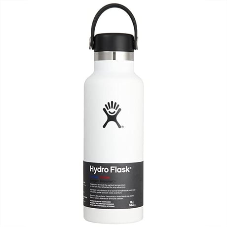 【Hydro Flask】18oz Standard Mouth (color White）