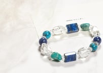 一点物 天然石 ハンドメイドブレス 高品質サンストーン ポジティブ