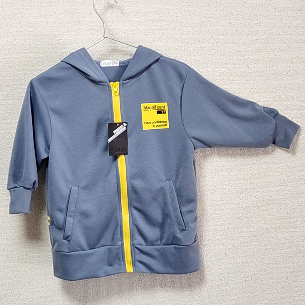 ジップパーカー / ブルーグレー □トライアル商品 | GAGO-276-