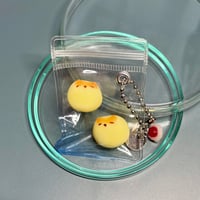 もにゅ山田さんキーホルダー_プリン(小小)