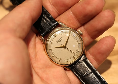 AY-39B  ロンジン　 LONGINES　Cal.23.ZS　手巻き  スケルトン裏蓋付属