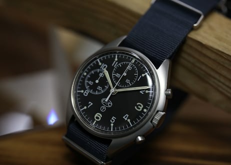 AX-3B CWC 「カボット　ウォッチ　カンパニー」 RN「FLEET AIR ARM」　パイロットクロノグラフ