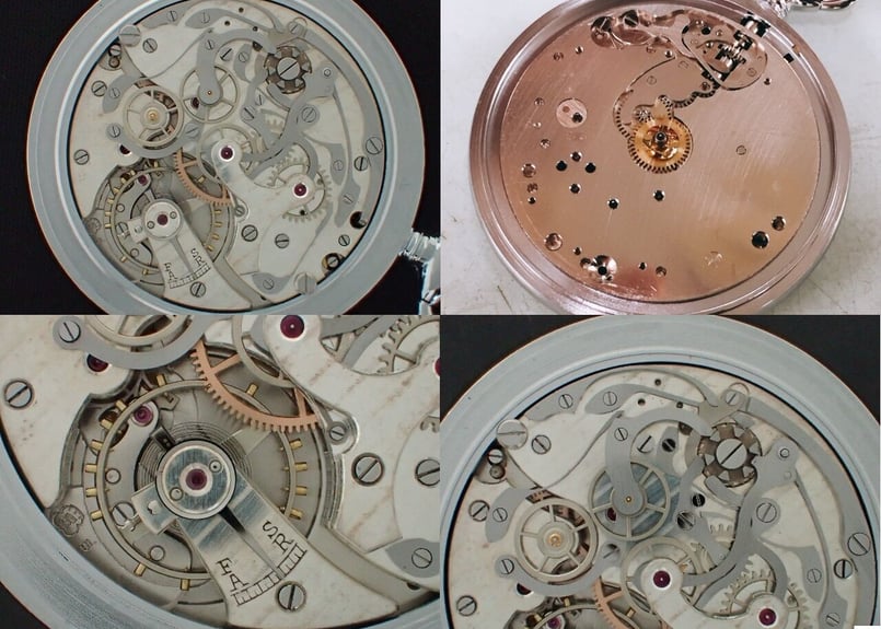 AS-89B ホイヤー HEUER クロノグラフ懐中時計 バルジューCal.5