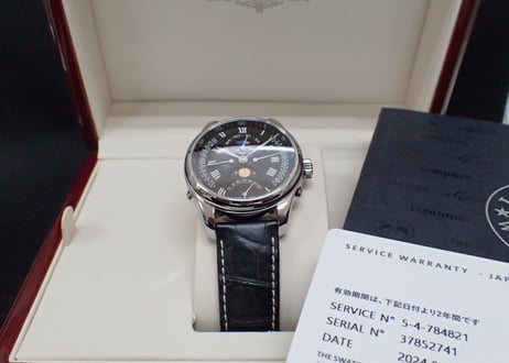 AX-55A　ロンジン　LONGINES　 マスターコレクション レトログラード ムーンフェイズ　 Master Collection Retrograde Moon Phase