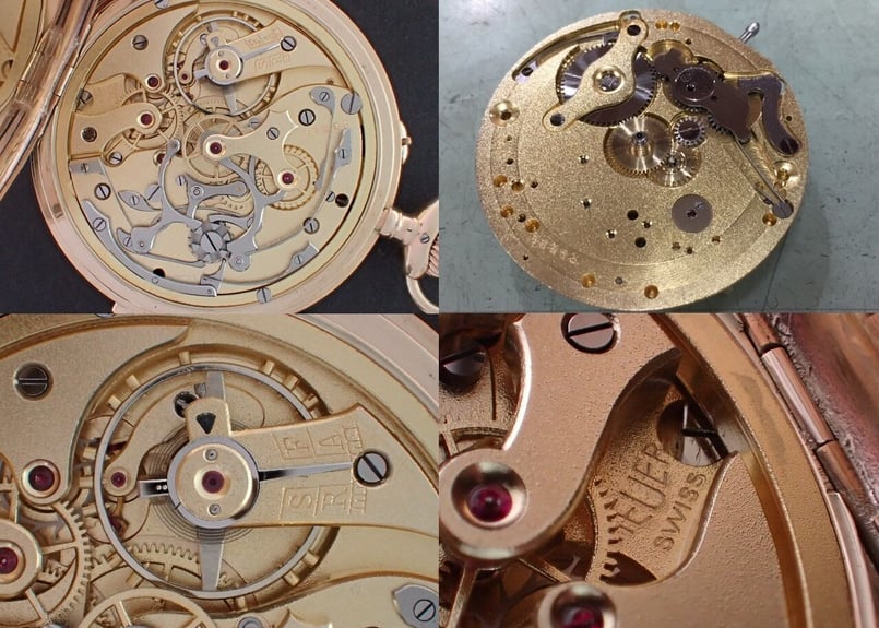 AT-41B ホイヤー クロノグラフ HEUER chronograph 懐中時計 K14