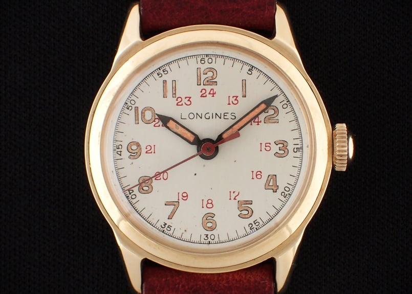 AZ-7C ロンジン Longines Cal.10L (Cal.10.68N) K14YG...