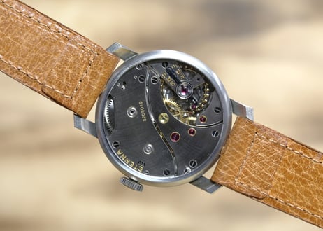 AX-26B　 エテルナ　ETERNA　Cal.852　手巻き　スケルトン裏蓋　デッドストック　BOX付き