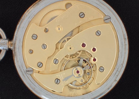 AZ-45B ジャガールクルト　 Jaeger-LeCoultre　G.S.T.P ブロードアロー　ミリタリー懐中時計
