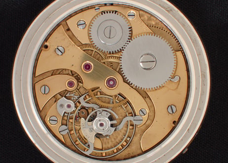 AV-29B Fabrique Diamant　ギョームテンプ　ヌーシャテル天文台クロノメーターコンクール出品ムーブメント　セット品  希少懐中時計
