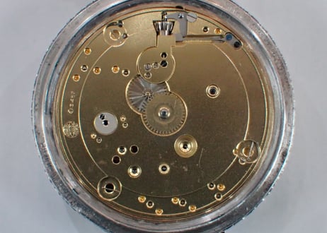 BA-54B　IWC  インターナショナルウォッチカンパニー　懐中時計　Cal.65T　シルバーケース