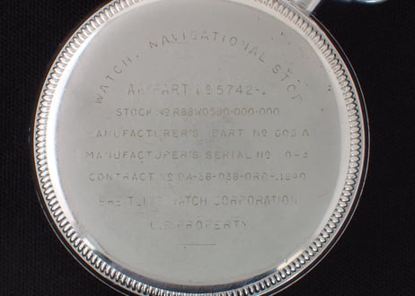 AZ-50B ブライトリング BREITLING 　アメリカ海軍　ミリタリークロノグラフ懐中時計