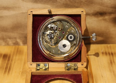 AV-29B Fabrique Diamant　ギョームテンプ　ヌーシャテル天文台クロノメーターコンクール出品ムーブメント　セット品  希少懐中時計