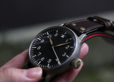 BA-39   A.ランゲ＆ゾーネ  A. LANGE & SOHNE　ナビゲーションウォッチ　Beobachtungs-uhren　出荷記録・アーカイブ付属　　希少