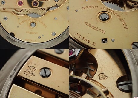 AS-54B　ジュネーブ　スクールウォッチ　ECOLE D'HORLOGERIE GENEVE　SchoolWatch 懐中時計