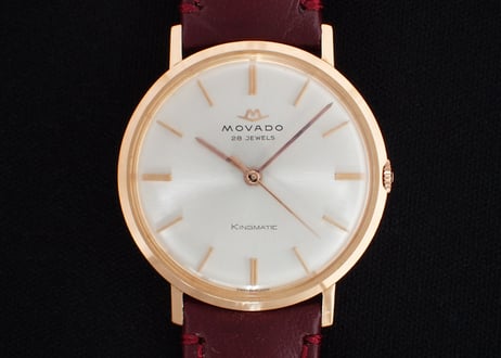 AZ-25B  モバード MOVADO　キングマチック  KingMatic　K18RG　自動巻き