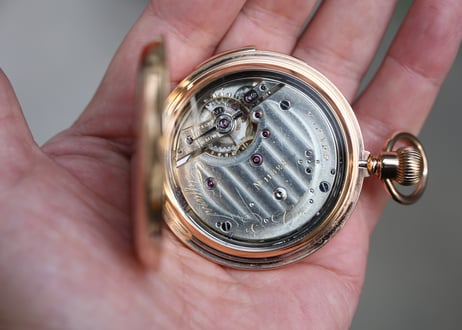 AX-56B　 ティファニー ファイブミニッツリピーター　Tiffany & Co.　Five-minute repeater懐中時計　「在庫有り、価格はお問合せ下さい」