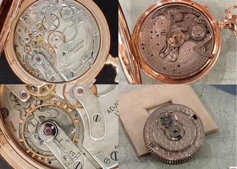 AR-92D  アガシ　ラトラパンテ クロノグラフ  AGASSIZ　Rattrapante Chronograph　懐中時計