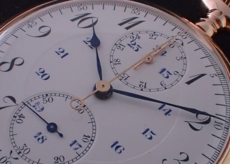AT-14B　ゼニス　クロノグラフ　ZENITH　chronograph　懐中時計　K14RGケース
