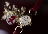 ＡN-67D　レディーエルジン 　LADY ELGIN　手巻き　K14YGケース　BOX付き